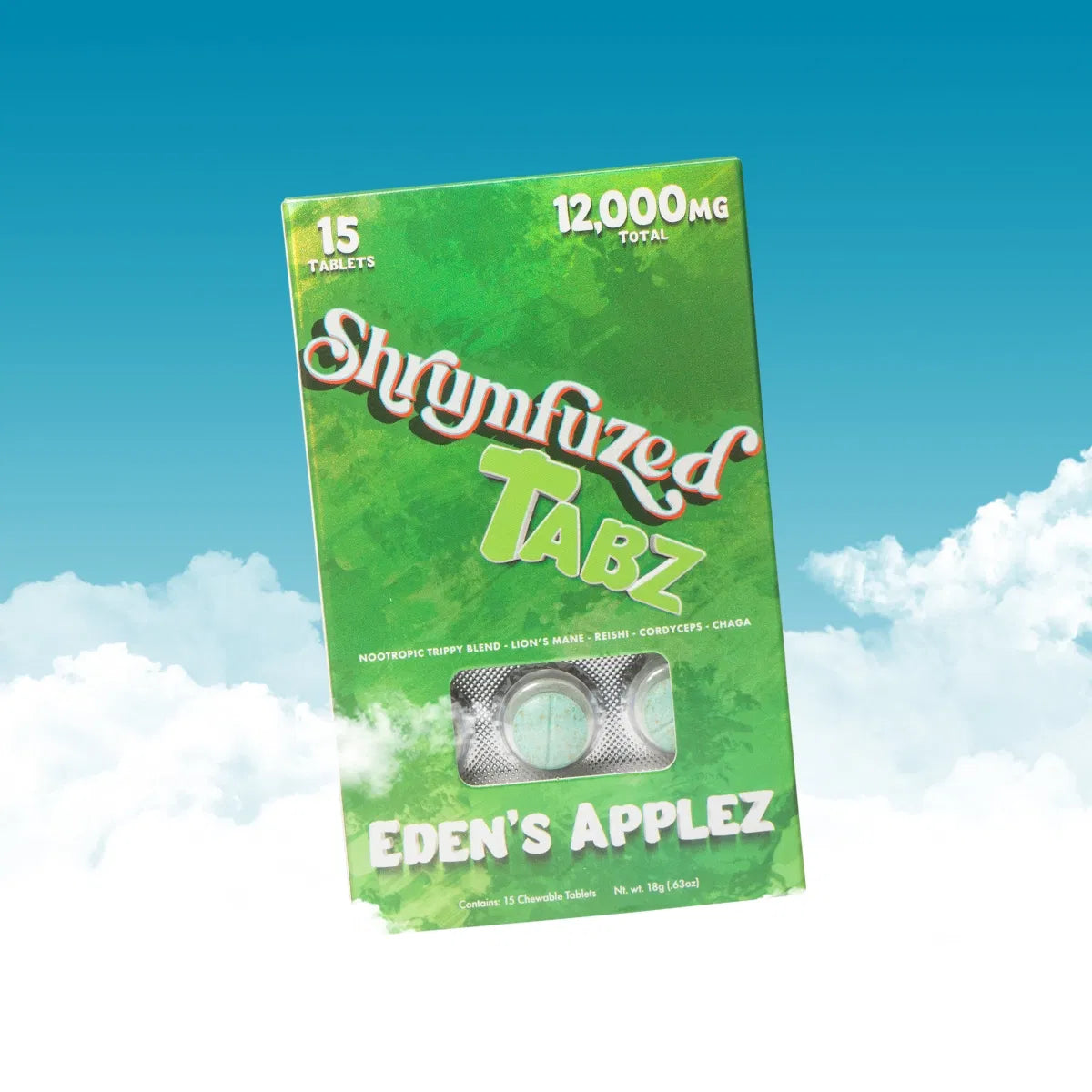 Edens Applez - Shrumfuzed/Tabz (15ct x 800mg/12000mg)