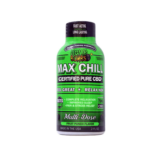 Fruit Punch - Max Chill/Pure Bioactive CBD (2oz x 50mg)