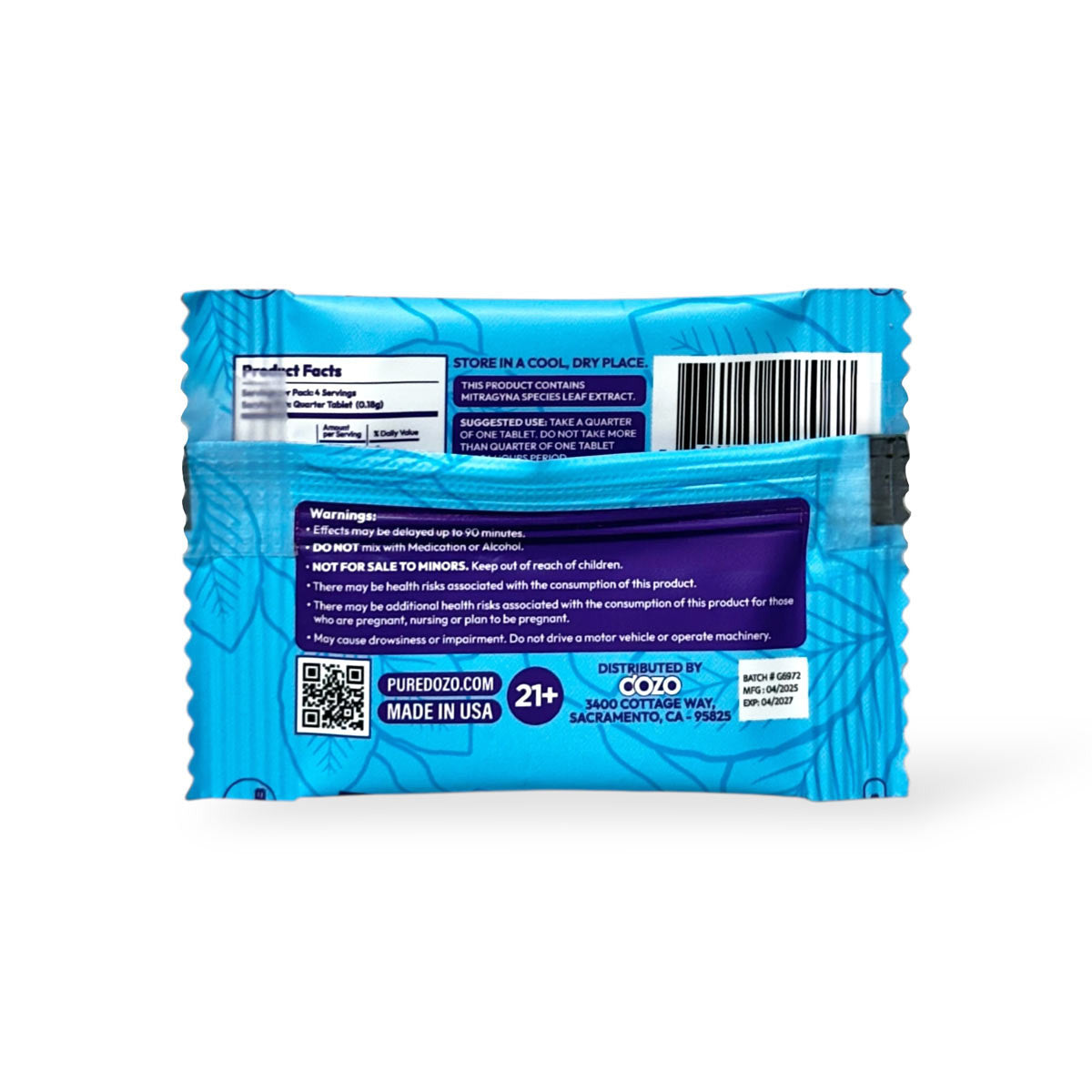 Chill Berry / Dozo-Perks - Mellow Blend / 7-Hydroxymitragynine (1ct Tablet x 35mg)