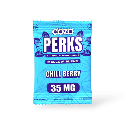 Chill Berry / Dozo-Perks - Mellow Blend / 7-Hydroxymitragynine (1ct Tablet x 35mg)