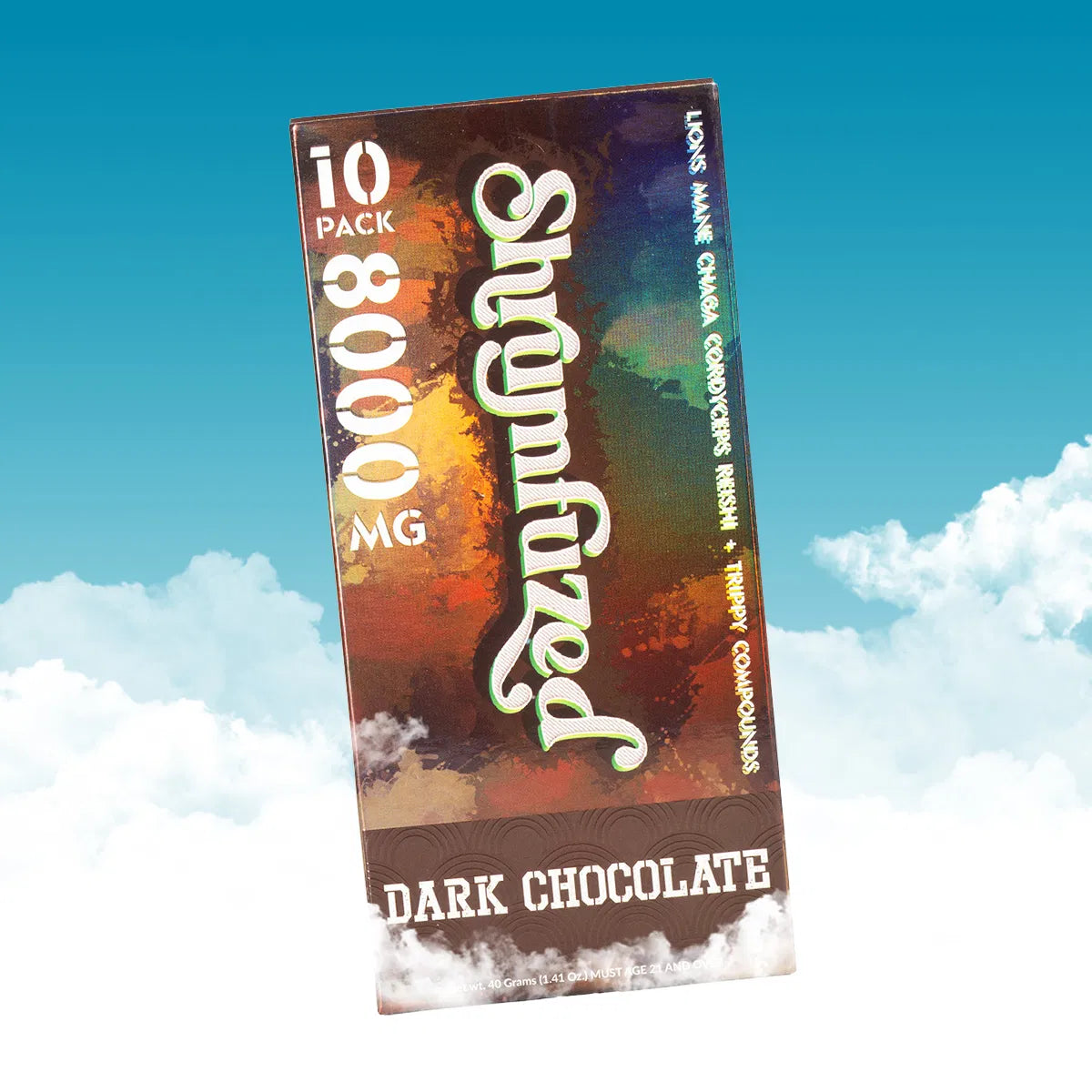 Dark Chocolate - Shrumfuzed/Chocolates (10ct x 800mg/ 8000mg)