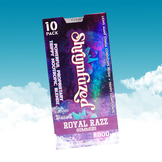 Royal Razz - Shrumfuzed/Gummies (10ct x  800mg/ 8000mg)