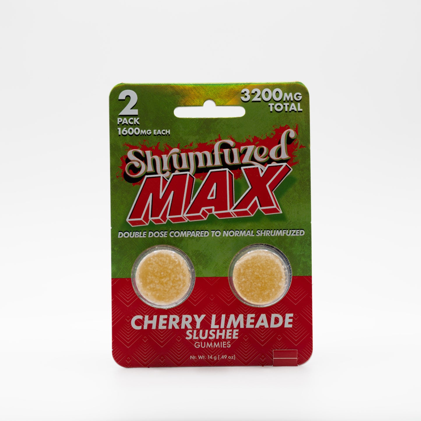 Cherry Limeade Slushee - Shrumfuzed/MAX - Gummies (2ct x 1600mg/ 3200mg)