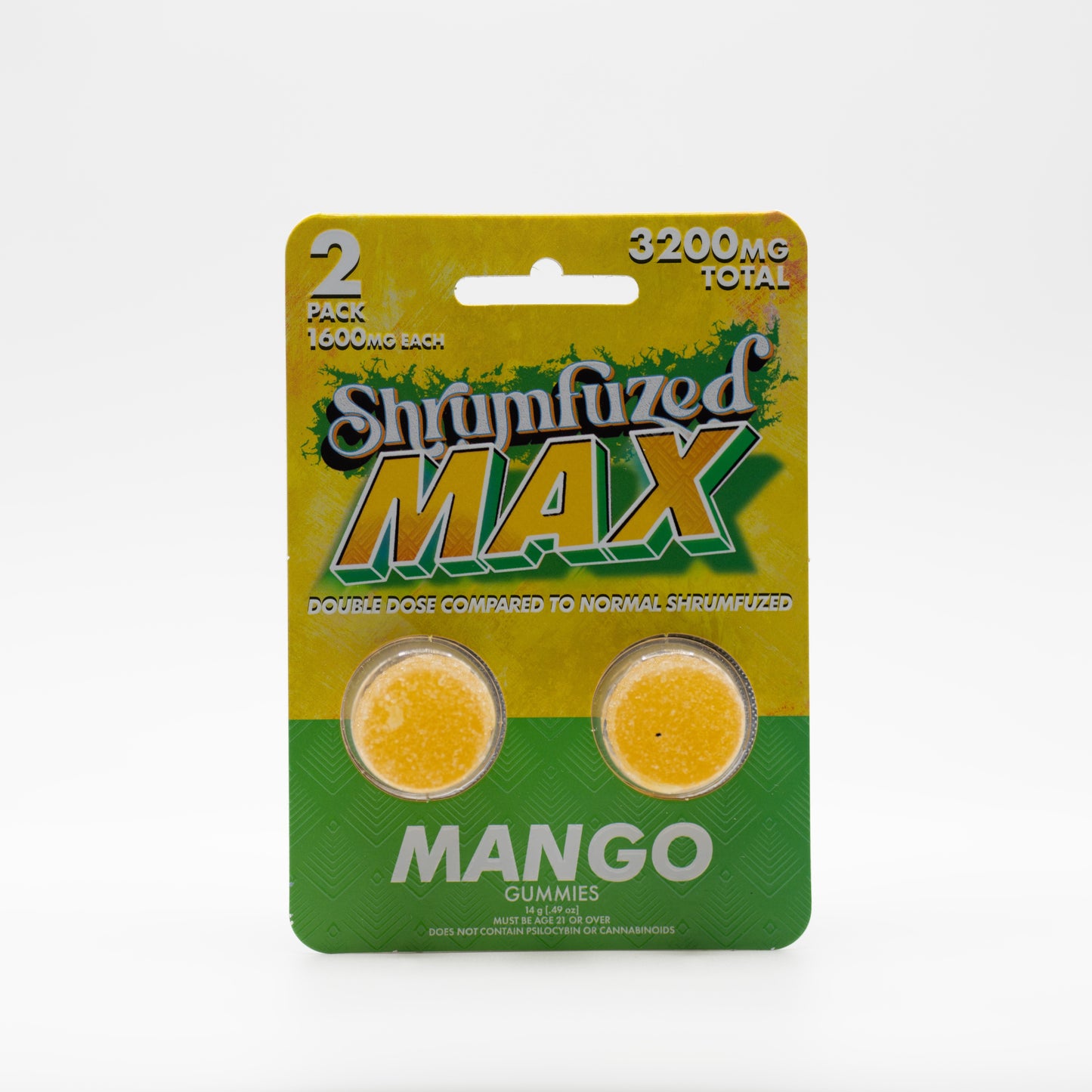 Mango - Shrumfuzed/Max - Gummies (2ct x 1600mg/ 3200mg)